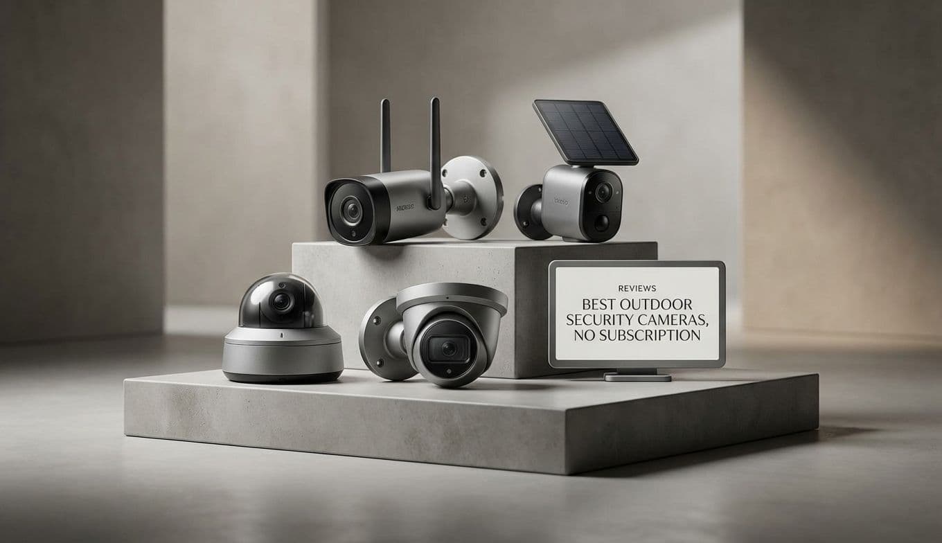 9 Best Outdoor Security Cameras No Subscription (2026 Reviews) 9 Best Outdoor Security Cameras No Subscription (2026 Reviews)