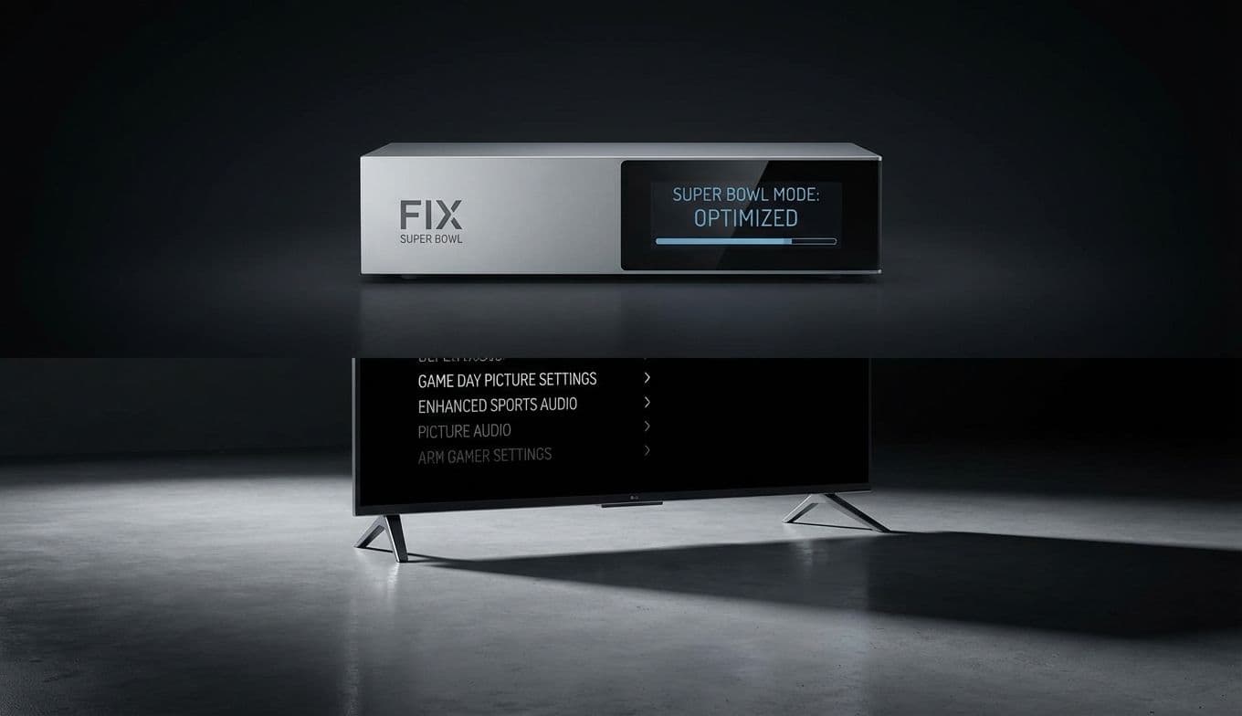Super Bowl TV Settings Guide 2026: Best Picture & Audio Setup