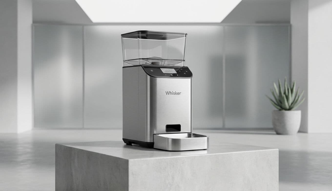 Whisker Feeder-Robot Review: Solving Cat Feeding Anxiety Whisker Feeder-Robot Review: Solving Cat Feeding Anxiety