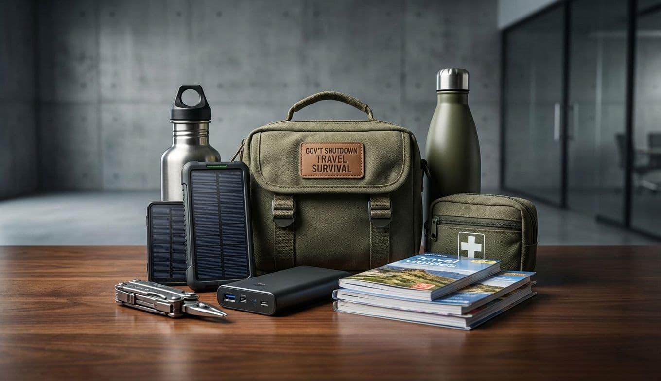 Government Shutdown Travel Survival Kit: Best Airport Gear