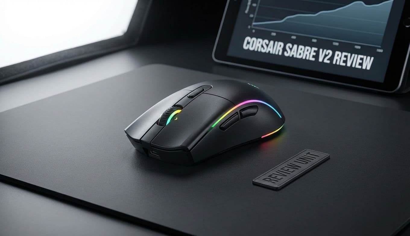 Corsair Sabre V2 Review: Magnesium vs. Plastic Gaming Mice