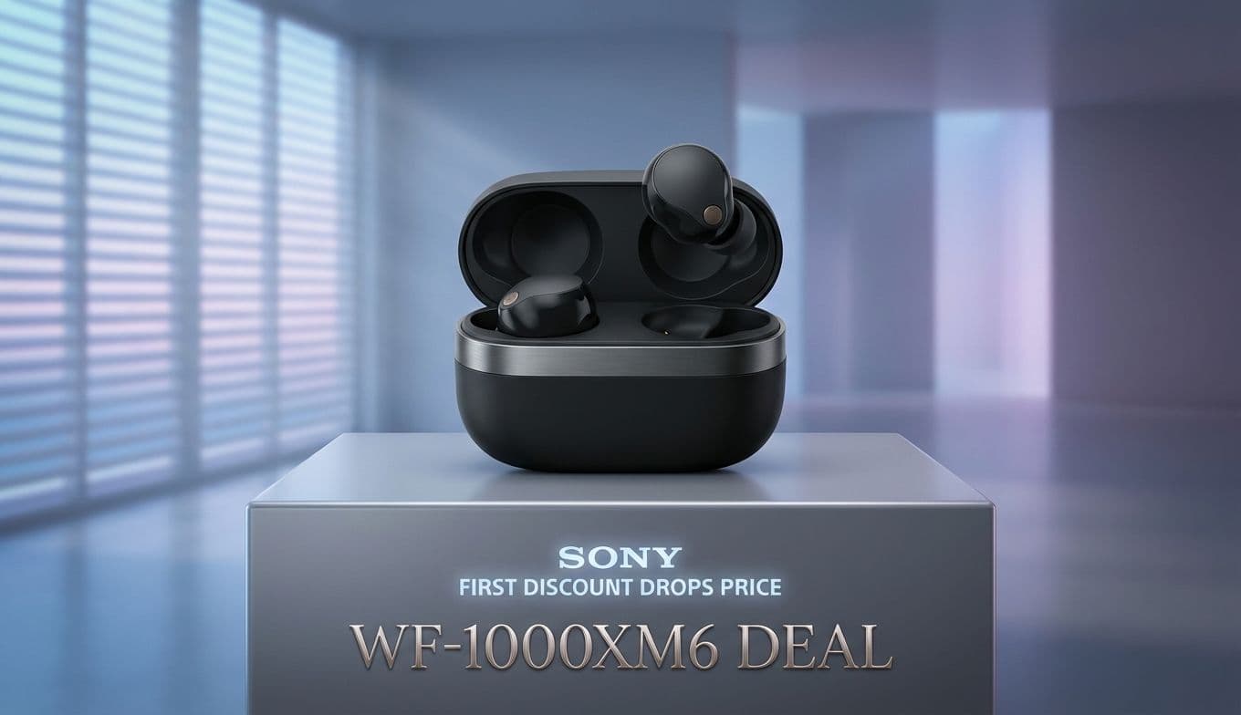 Sony WF-1000XM6 Deal: First Discount Drops Price Under $300