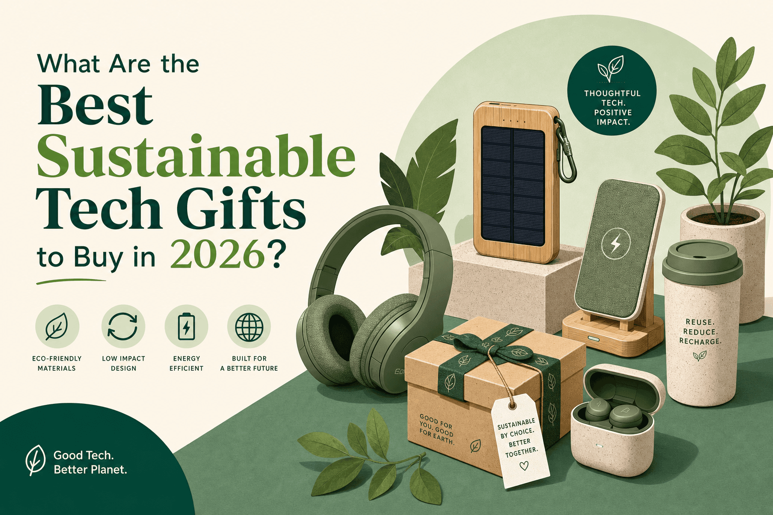 Best Sustainable Tech Gifts 2026 | Eco-Friendly Gadgets Guide