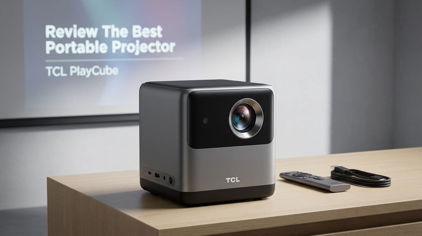 TCL PlayCube Review (2026): The Best Portable Projector for Travel?