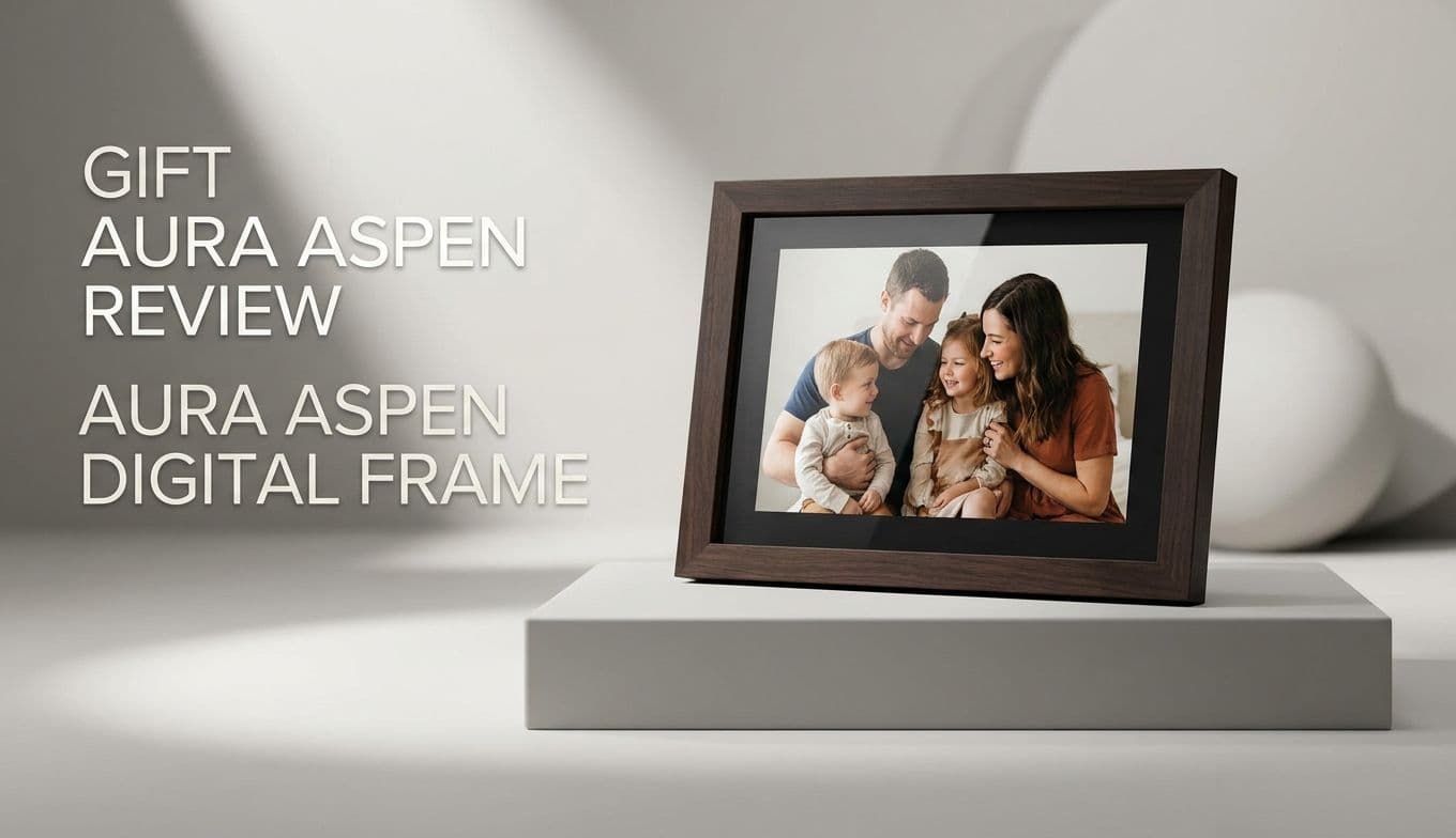 Aura Aspen Review: Best Digital Photo Frame Gift (On Sale)