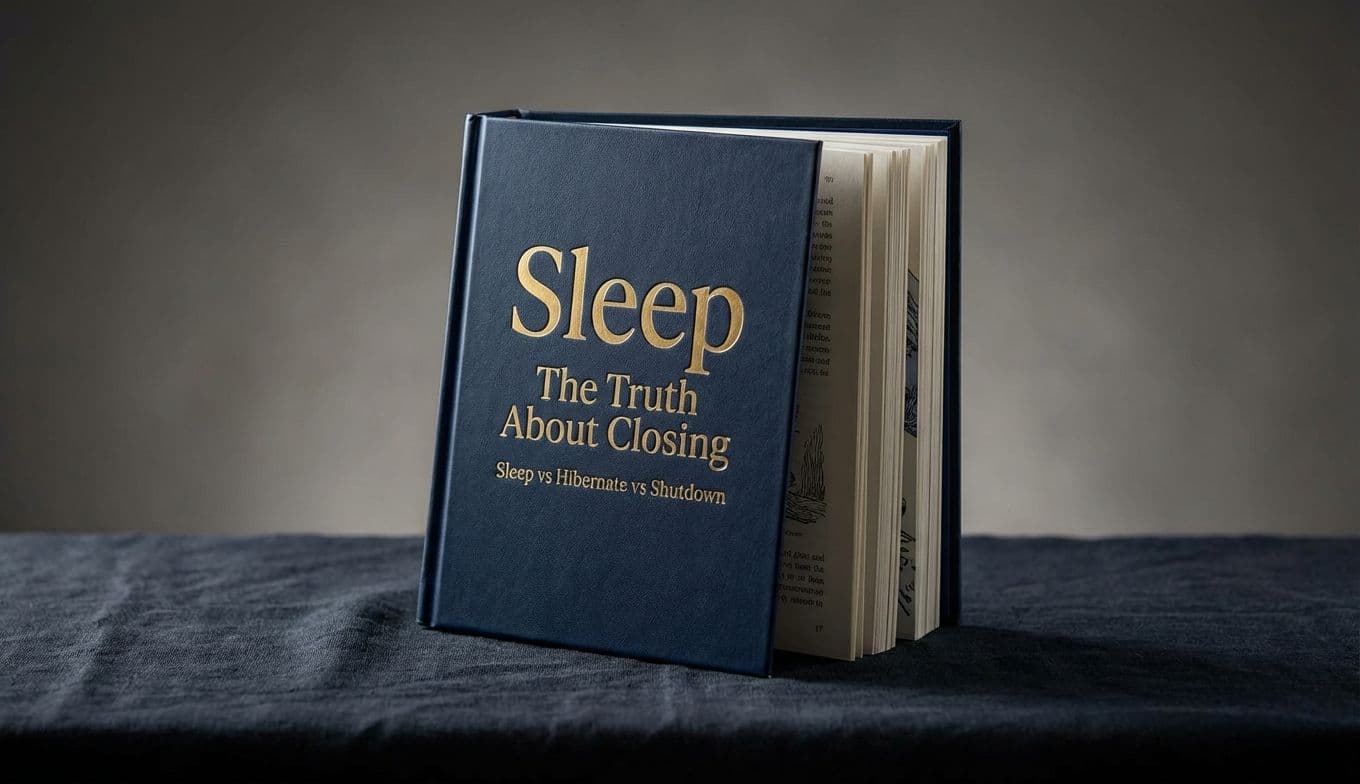 Sleep vs. Hibernate vs. Shutdown: The Truth About Closing Your Laptop