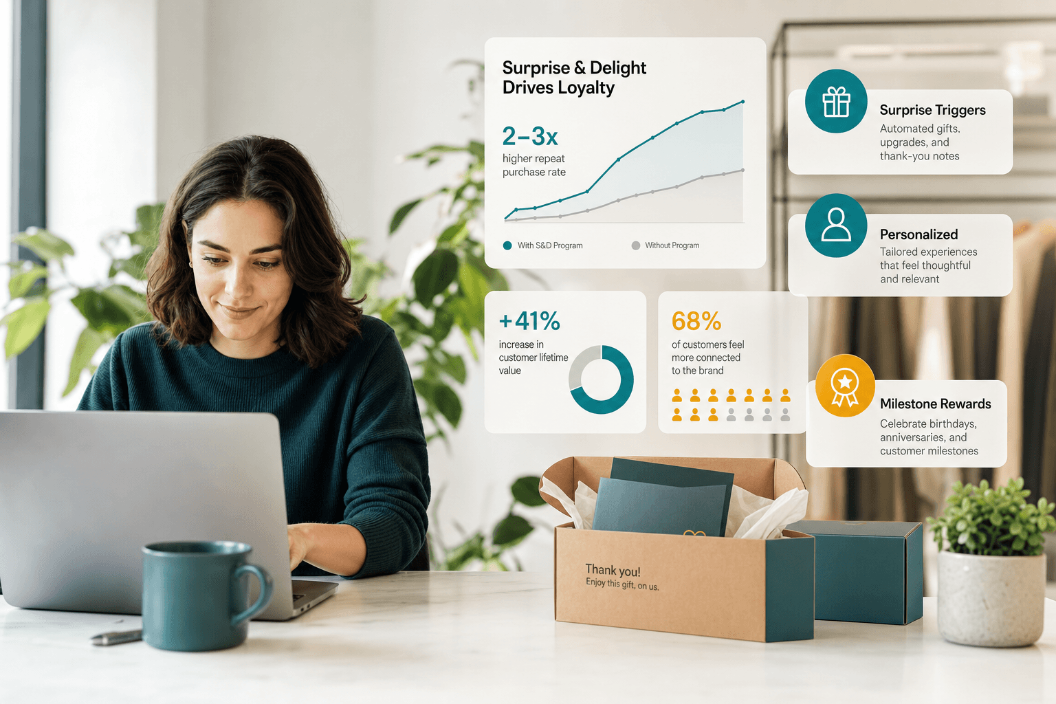 What Is Surprise and Delight Marketing for Shopify Stores?