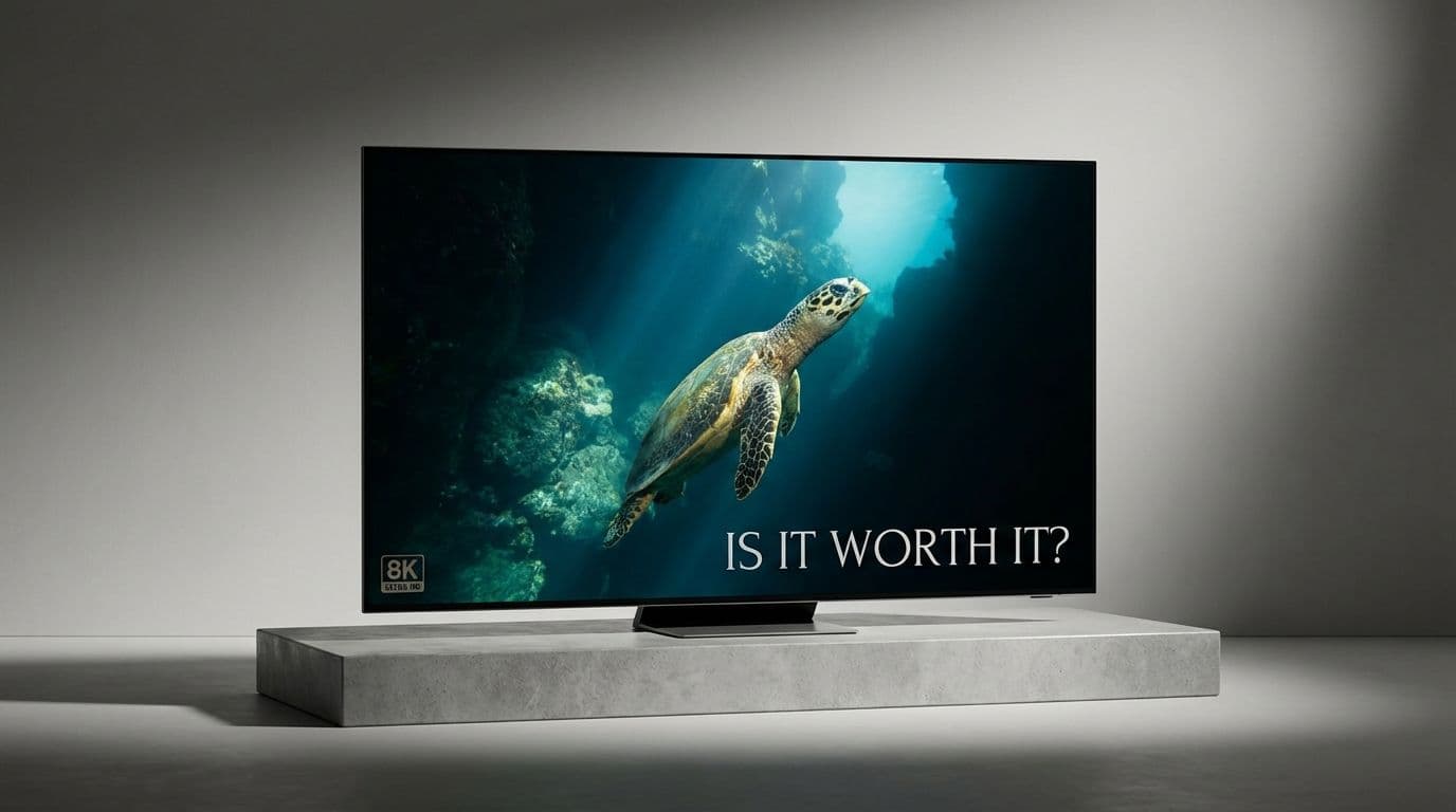 Is an 8K TV Worth It in 2026? The 4K vs 8K Reality Check