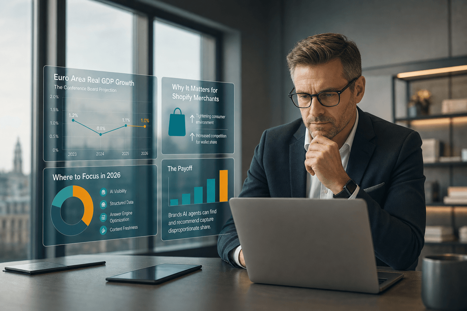 How Should Shopify Merchants Respond to Slowing Euro Area GDP Growth in 2026?