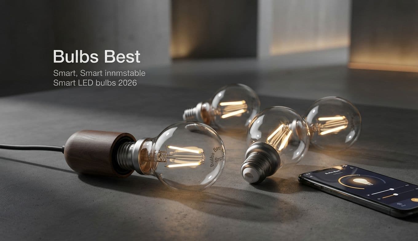 Best Smart LED Bulbs 2026: Reviews, Matter Tech & Trends