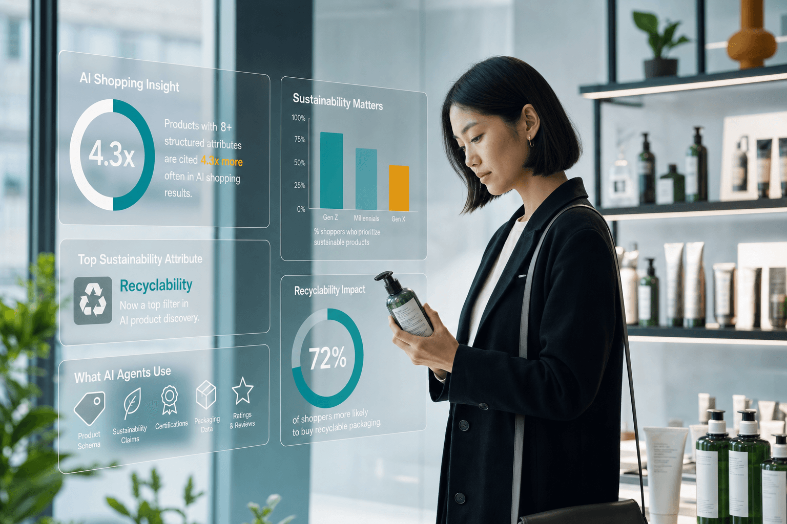 How Does Packaging Recyclability Testing Affect Your Product Data for AI Shopping?