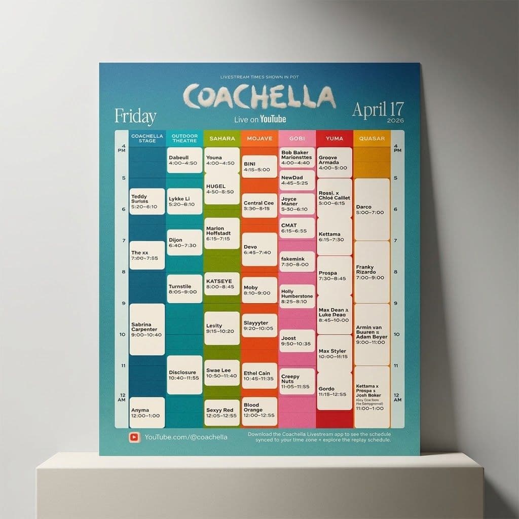 How to Watch Coachella 2026 Week 2: Livestream & Party Guide