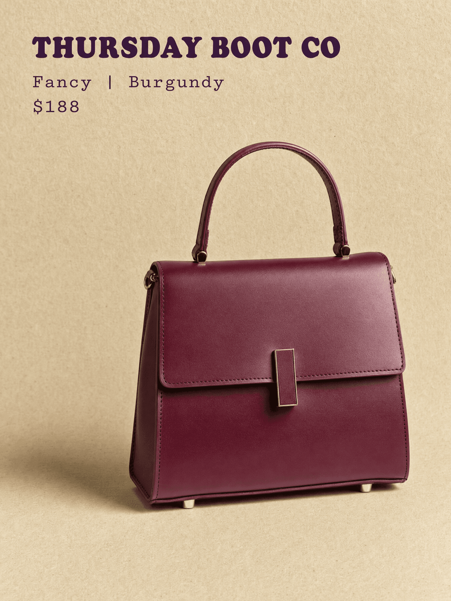 Thursday Boot Co Fancy | Burgundy