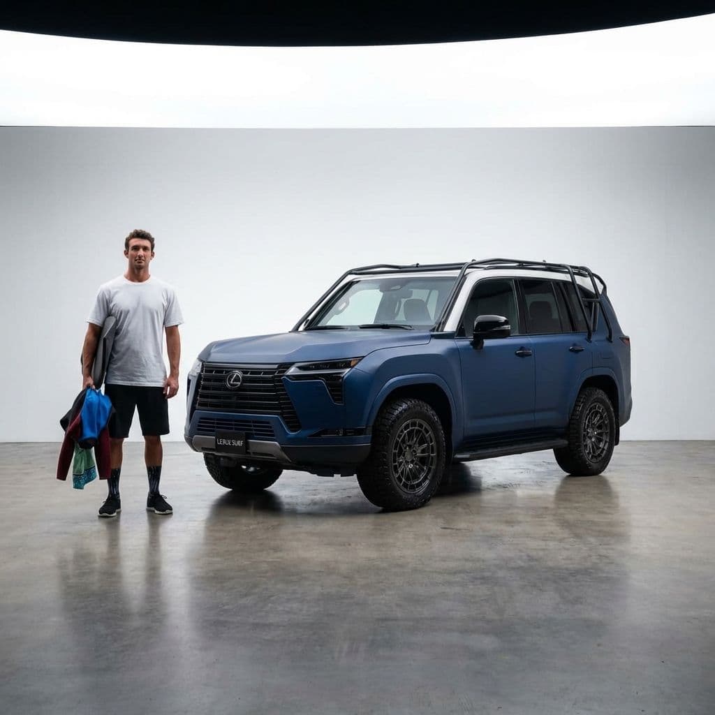 Lexus Signs New Surf Ambassador: Luxury Auto Meets Surf Culture
