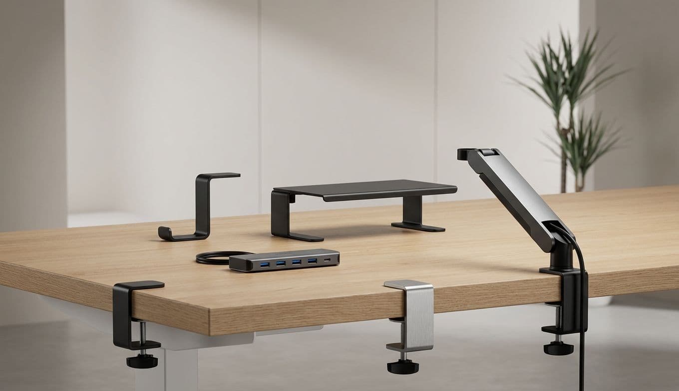 Clamp-On Desk Accessories: Maximize Your Workspace