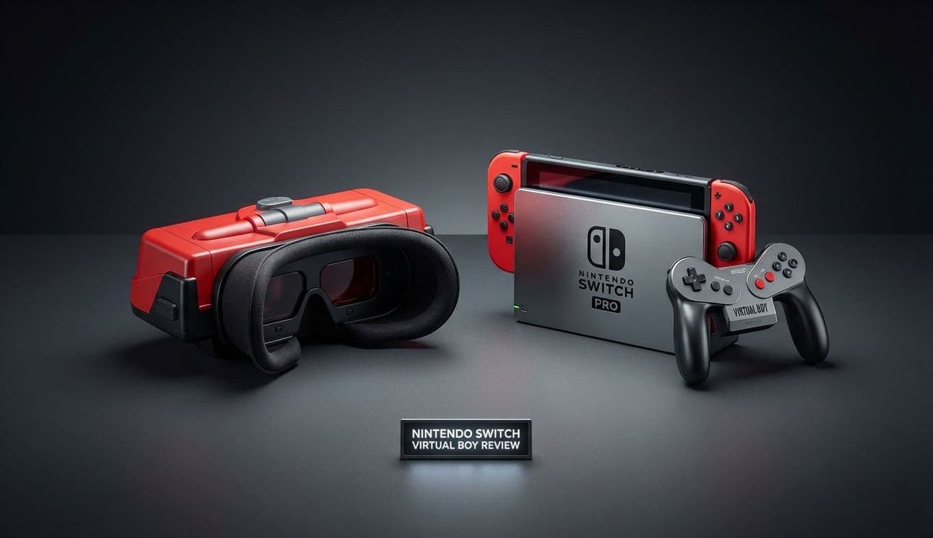 Nintendo Switch Virtual Boy Pro Review: A $130 Nostalgic Flop?