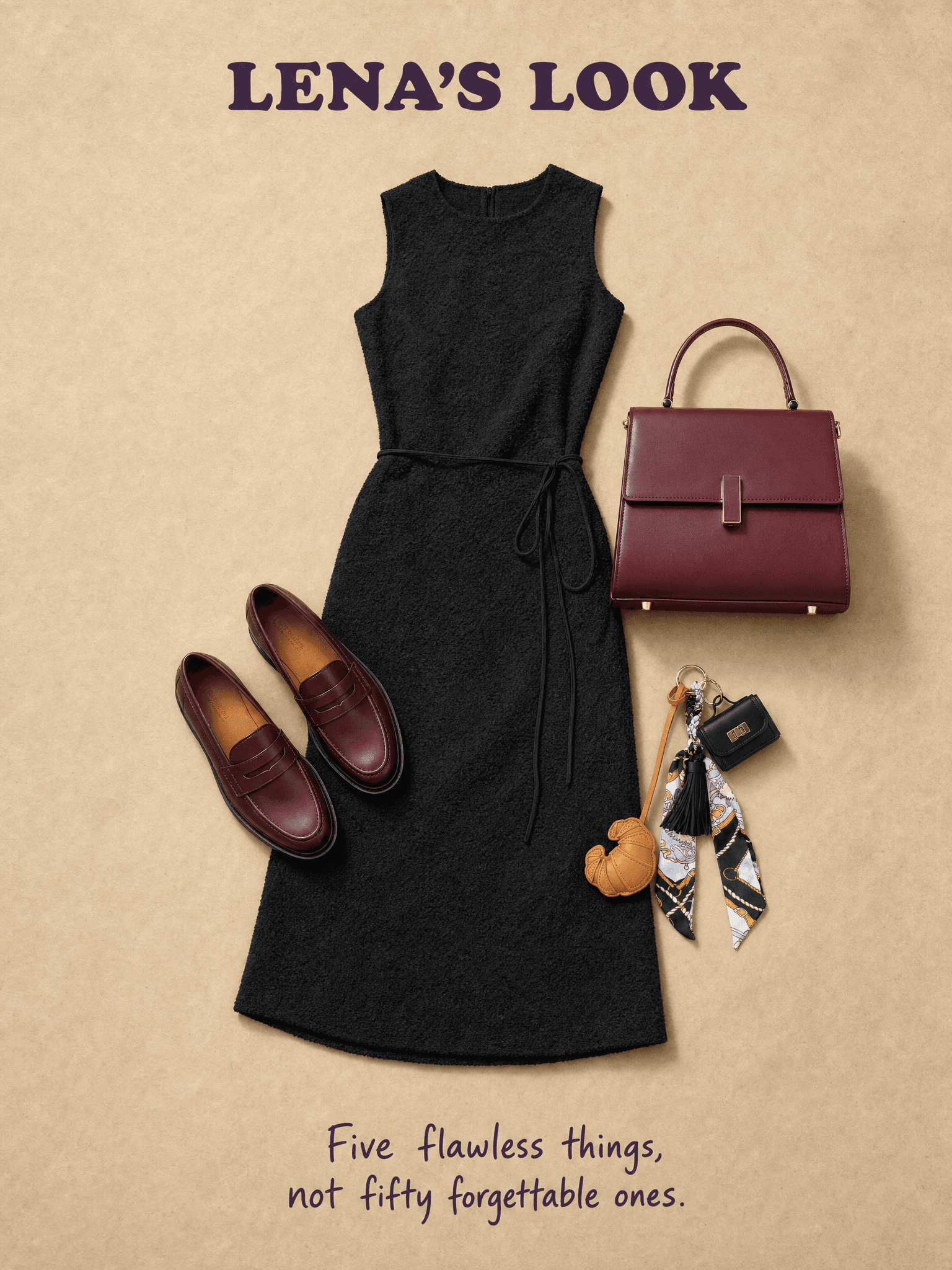 Purple and Black fit grid