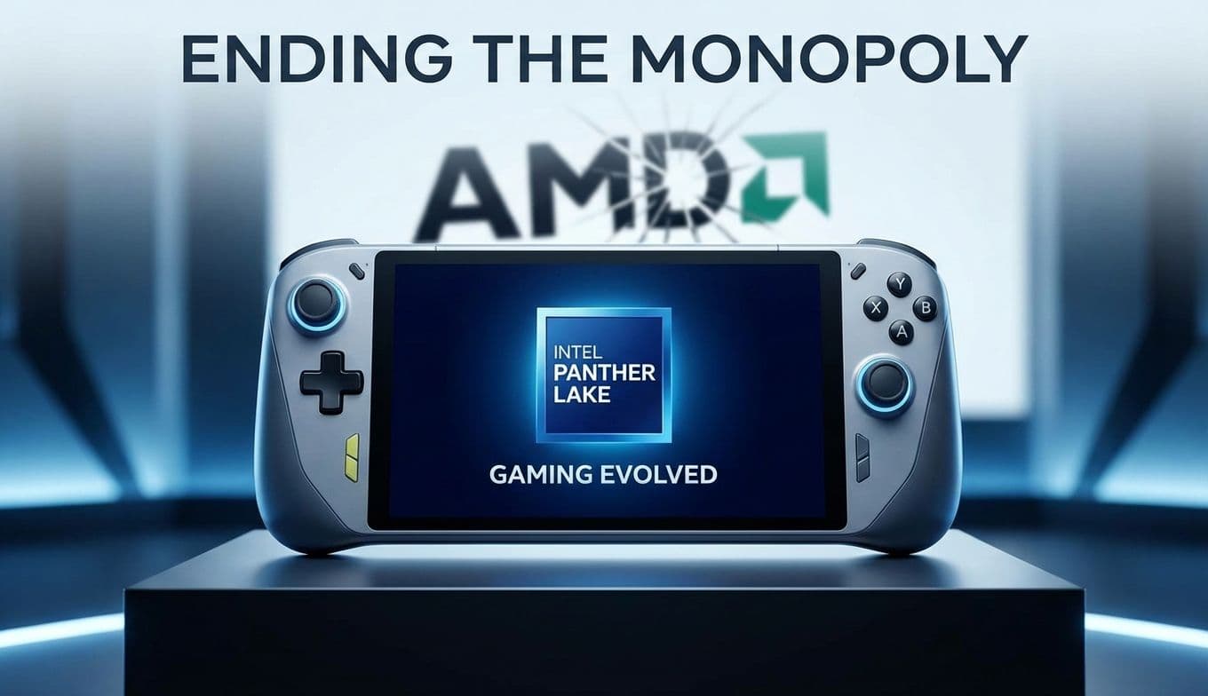 Intel Panther Lake Handhelds: Ending AMD's Gaming Monopoly?