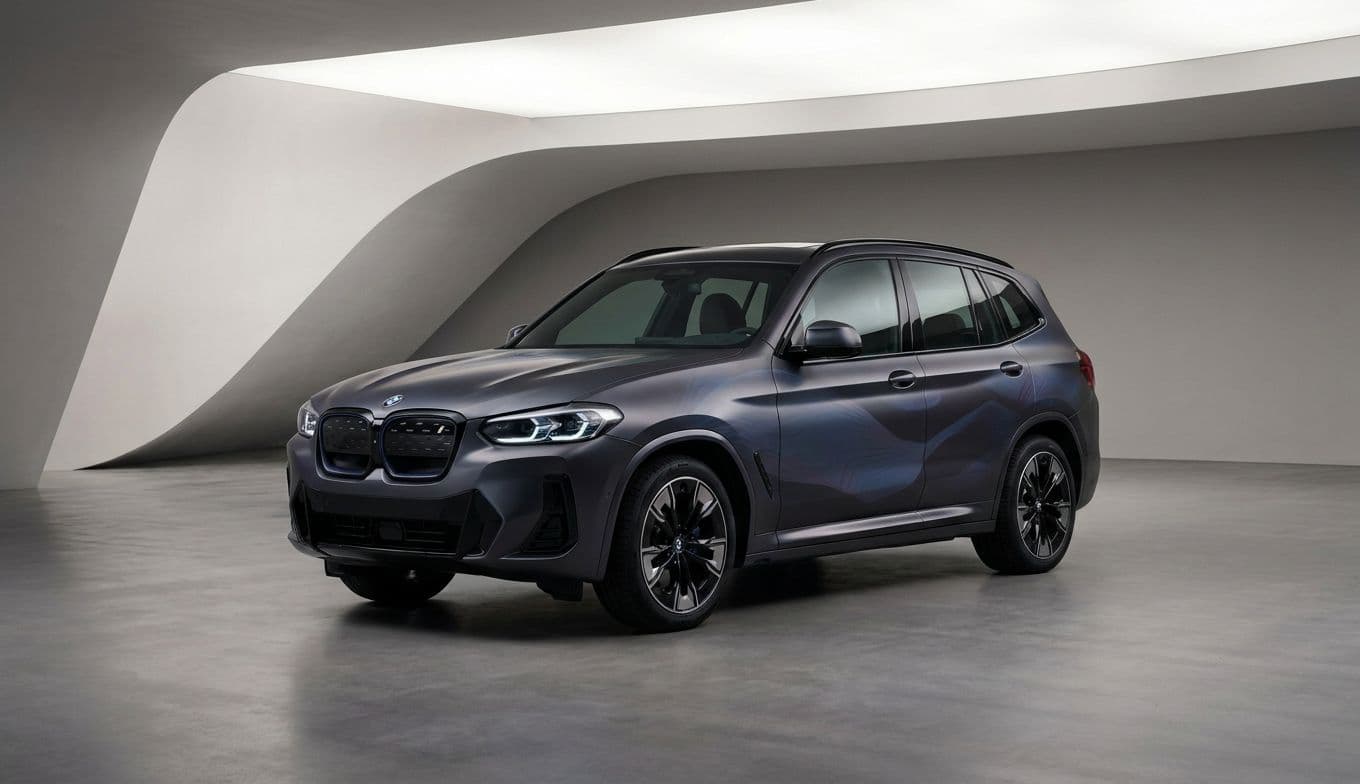 BMW iX3 Flow Edition: Color-Changing E Ink Car Reality