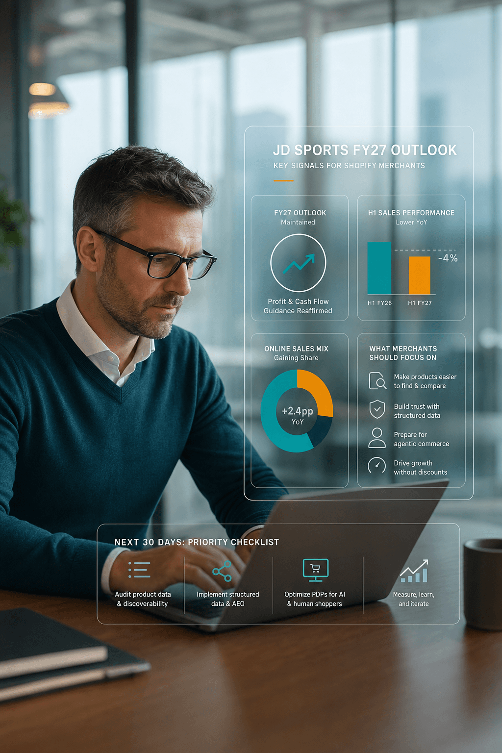 What Can Shopify Merchants Learn From JD Sports Maintaining Its FY27 Outlook?