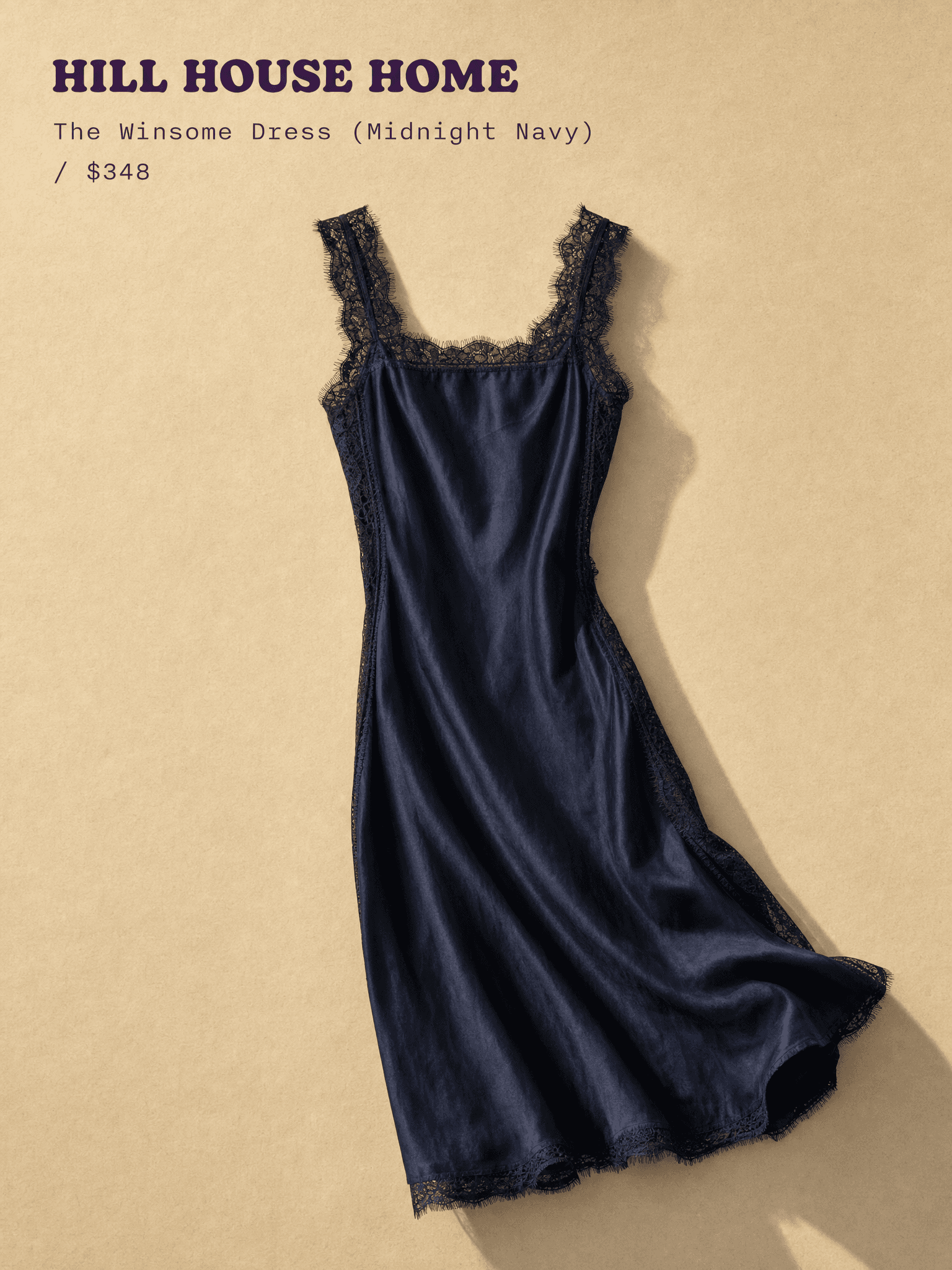 Hill House Home The Winsome Dress (Midnight Navy)